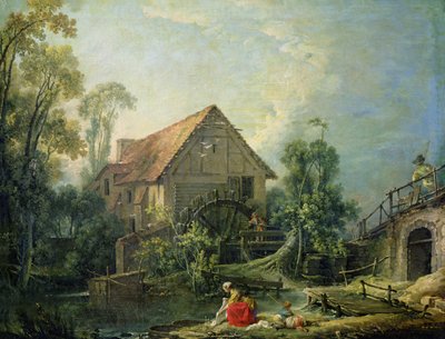 The Mill, 1751 by François Boucher